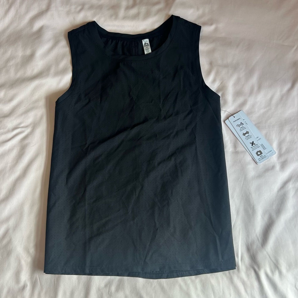 NWT RBX Black Athletic Tank Top – Size Small